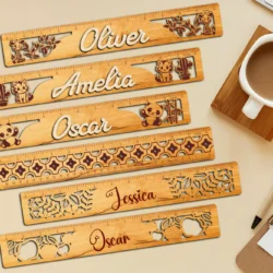 Personalisierte Schüler-Lineale für Kids